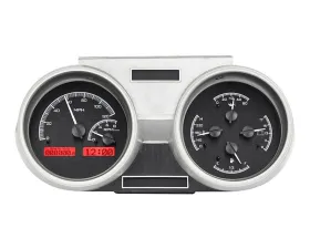 Dakota Digital MHX-66O-CUT-K-R Black Alloy Metric Custom Build 11.252
