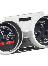 Dakota Digital MHX-66O-CUT-K-R Black Alloy Metric Custom Build 11.252"x4.892" System                                     - MHX-66O-CUT-K-R - Image 2