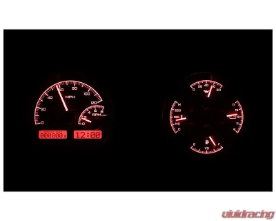 Dakota Digital MHX-66O-CUT-K-R Black Alloy Metric Custom Build 11.252"x4.892" System - MHX-66O-CUT-K-R
