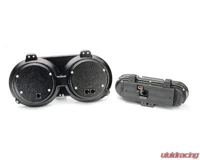 Dakota Digital Black Alloy MHX System for 1967 Chevrolet Camaro, Custom Build, Metric - MHX-67C-CAC-K-W