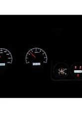 Dakota Digital Black Alloy MHX System for 1967 Chevrolet Camaro, Custom Build, Metric                                     - MHX-67C-CAC-K-W - Image 2