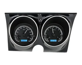 Dakota Digital Black Alloy MHX System for 1967-1968 Chevrolet Pontiac Custom Build