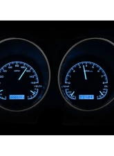 Dakota Digital Black Alloy MHX System for 1967-1968 Chevrolet Pontiac Custom Build                                     - MHX-67C-CAM-K-B - Image 2