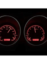 Dakota Digital Black Alloy MHX System for 1967-1968 Chevrolet Pontiac Custom Build                                     - MHX-67C-CAM-K-R - Image 2