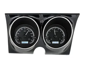 Dakota Digital Black Alloy MHX System for 1967-1968 Chevrolet Pontiac Custom Build