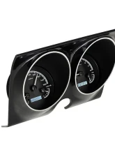 Dakota Digital Black Alloy MHX System for 1967-1968 Chevrolet Pontiac Custom Build                                     - MHX-67C-CAM-K-W - Image 2