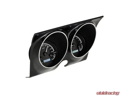 Dakota Digital Black Alloy MHX System for 1967-1968 Chevrolet Pontiac Custom Build - MHX-67C-CAM-K-W