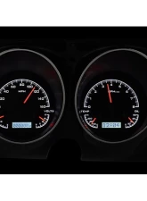 Dakota Digital Black Alloy MHX System for 1967-1968 Chevrolet Pontiac Custom Build                                     - MHX-67C-CAM-K-W - Image 4