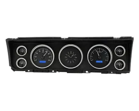 Dakota Digital Black Alloy MHX System for 1967 Chevrolet Custom Build Metric