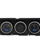 Dakota Digital Black Alloy MHX System for 1967 Chevrolet Custom Build Metric                                     - MHX-67C-IMP-K-B - Image 4