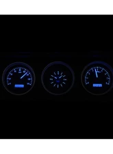 Dakota Digital Black Alloy MHX System for 1967 Chevrolet Custom Build Metric                                     - MHX-67C-IMP-K-B - Image 3