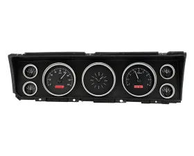 Dakota Digital Black Alloy MHX System for 1967 Chevrolet Custom Build MHX-67C-IMP-K-R