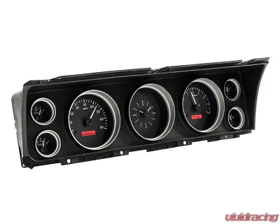 Dakota Digital Black Alloy MHX System for 1967 Chevrolet Custom Build MHX-67C-IMP-K-R - MHX-67C-IMP-K-R