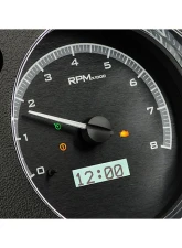 Dakota Digital Black Alloy MHX System Metric Custom Build with Analog Clock for Chevrolet 1967-1972                                     - MHX-67C-PA-K-W - Image 3