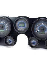 Dakota Digital Carbon Fiber MHX System for Chevrolet 1967-1972, Custom Build, Metric                                     - MHX-67C-PU-C-B - Image 2