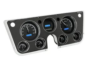Dakota Digital Black Alloy MHX System for 1967-1972 Chevrolet Custom Build