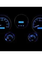 Dakota Digital Black Alloy MHX System for 1967-1972 Chevrolet Custom Build                                     - MHX-67C-PU-K-B - Image 2