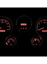 Dakota Digital Black Alloy MHX System for 1967-1972 Chevrolet Custom Build MHX-67C-PU-K-R                                     - MHX-67C-PU-K-R - Image 2