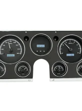 Dakota Digital Black Alloy MHX System for Chevrolet 1967-1972, Custom Build, Metric                                     - MHX-67C-PU-K-W - Image 4