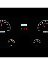 Dakota Digital Black Alloy MHX System for Chevrolet 1967-1972, Custom Build, Metric                                     - MHX-67C-PU-K-W - Image 3