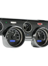 Dakota Digital Black Alloy MHX System for 1967-1968 Ford Mustang Metric Custom Build                                     - MHX-67F-MUS-K-B - Image 3