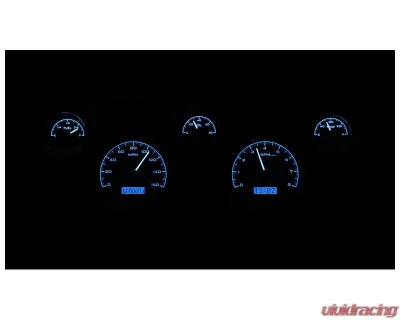 Dakota Digital Black Alloy MHX System for 1967-1968 Ford Mustang Metric Custom Build - MHX-67F-MUS-K-B