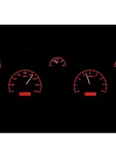 Dakota Digital Black Alloy MHX System for 1967-1968 Ford Mustang, Custom Build, Metric                                     - MHX-67F-MUS-K-R - Image 2