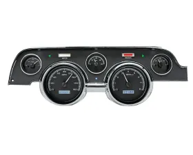 Dakota Digital Black Alloy MHX System for 1967-1968 Ford Mustang, Custom Build