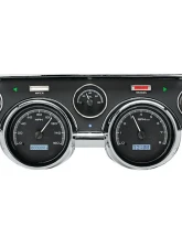 Dakota Digital Black Alloy MHX System for 1967-1968 Ford Mustang, Custom Build                                     - MHX-67F-MUS-K-W - Image 3