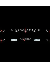 Dakota Digital Black Alloy MHX System for Ford 1967-1972, Custom Build, Metric Fitment                                     - MHX-67F-PU-K-W - Image 2