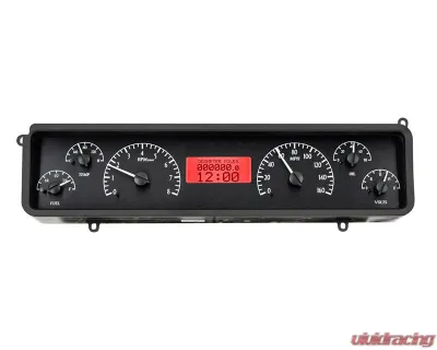 Dakota Digital Black Alloy MHX System for Buick 1968-1969, Metric Custom Build, MHX-68B-SKY-K-R - MHX-68B-SKY-K-R