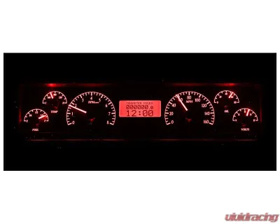 Dakota Digital Black Alloy MHX System for Buick 1968-1969, Metric Custom Build, MHX-68B-SKY-K-R - MHX-68B-SKY-K-R