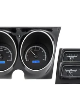 Dakota Digital Black Alloy MHX System Metric Custom Build with Console Gauges for 1968 Chevrolet                                     - MHX-68C-CAC-K-B - Image 2
