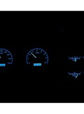 Dakota Digital Black Alloy MHX System Metric Custom Build with Console Gauges for 1968 Chevrolet                                     - MHX-68C-CAC-K-B - Image 2