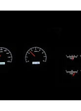 Dakota Digital Black Alloy MHX System Metric Custom Build with Console Gauges for 1968 Chevrolet                                     - MHX-68C-CAC-K-W - Image 2