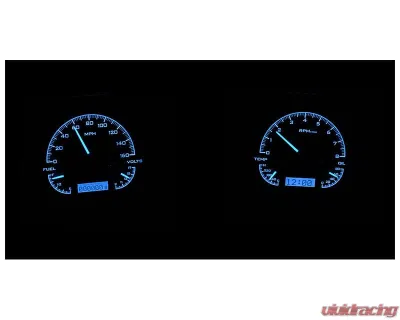 Dakota Digital Black Alloy MHX System for 1968 Chevrolet Chevelle, El Camino, Malibu - MHX-68C-CVL-K-B