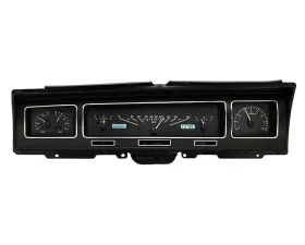 Dakota Digital Black Alloy MHX System for 1968 Chevrolet Caprice/Impala Custom Build