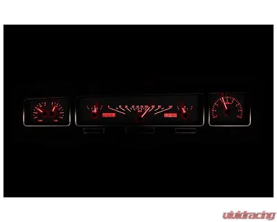 Dakota Digital Silver Alloy MHX System for 1968 Chevrolet Caprice/Impala, Custom Build - MHX-68C-IMP-S-R