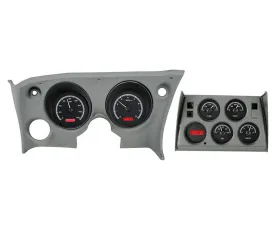 Dakota Digital Black Alloy MHX System for Chevrolet 1968-1977, Custom Build, Metric