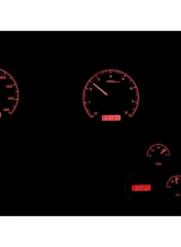 Dakota Digital Black Alloy MHX System for Chevrolet 1968-1977, Custom Build, Metric                                     - MHX-68C-VET-K-R - Image 2