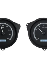 Dakota Digital Black Alloy MHX System for Chevrolet 1968-1977, Custom Build, Metric Fitment                                     - MHX-68C-VET-K-W - Image 2