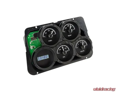 Dakota Digital Black Alloy MHX System for Chevrolet 1968-1977, Custom Build, Metric Fitment - MHX-68C-VET-K-W