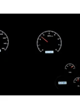 Dakota Digital Black Alloy MHX System for Chevrolet 1968-1977, Custom Build, Metric Fitment                                     - MHX-68C-VET-K-W - Image 4