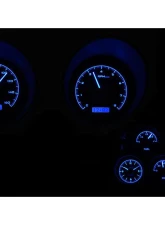 Dakota Digital Black Alloy MHX System Metric Custom Build with Analog Clock for Chevrolet 1968-1977                                     - MHX-68C-VTA-K-B - Image 2