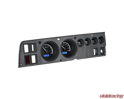 Dakota Digital MHX System 22.233"x5.166" Black Alloy for Dodge/Plymouth 1968-1970 - MHX-68D-CHG-K-B