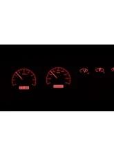 Dakota Digital MHX-68D-CHG-K-R Black Alloy Custom Build System for 1968-1970 Dodge/Plymouth 22.233"x5.166"                                     - MHX-68D-CHG-K-R - Image 2