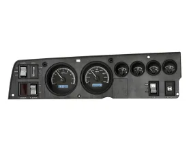 Dakota Digital Black Alloy MHX System for Dodge/Plymouth 1968-1970, 22.233