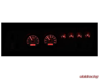 Dakota Digital MHX System Metric Custom Build for Dodge/Plymouth 1968-1970, Silver Alloy 22.233"x5.166" - MHX-68D-CHG-S-R