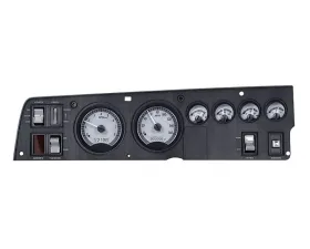 Dakota Digital Silver Alloy MHX System for Dodge Plymouth 1968-1970, 22.233