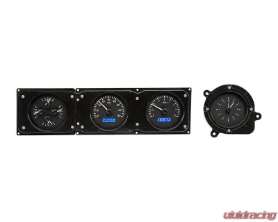 Dakota Digital Black Alloy MHX System for 1968-1969 Ford Torino, Custom Build, Metric - MHX-68F-TOR-K-B